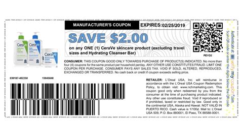 Cerave Printable Coupon 2022